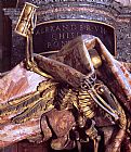 Famous Pope Paintings - Tomb of Pope Alexander VII [detail of Death]